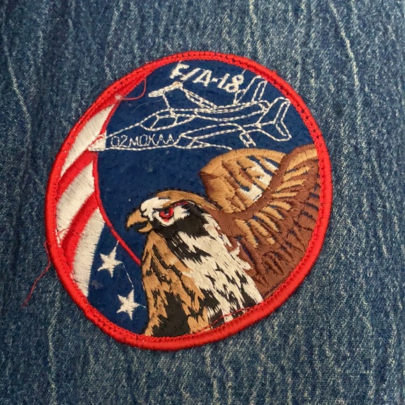 SUPER RAD DENIM JACKET VINTAGE/RARE!!! - Picture 2 of 7